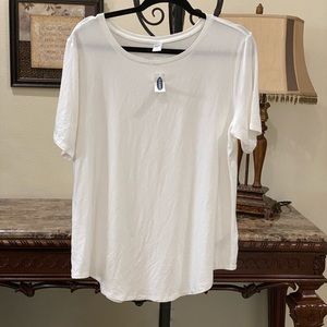 ⁉️Old navy white tee
